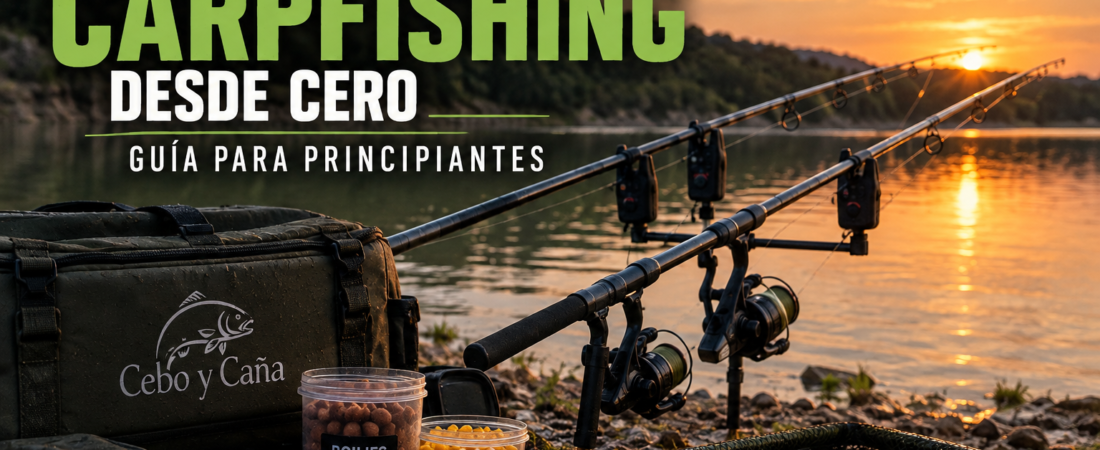 Cómo empezar en el carpfishing desde cero: guía para principiantes